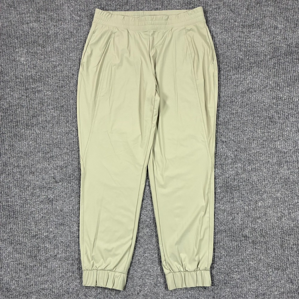 Avalanche Womens Pull On Jogger Pants Size L Green Elastic Waist Outdoor Hiking
